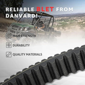 DanVard close-up of aramid reinforcement showing improved strength