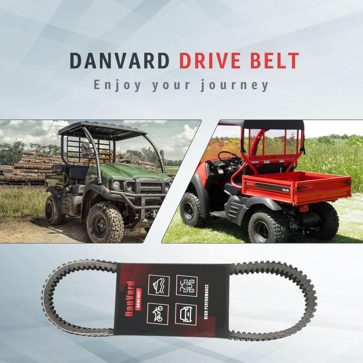 DanVard material fiber detail showing aramid reinforcement strength