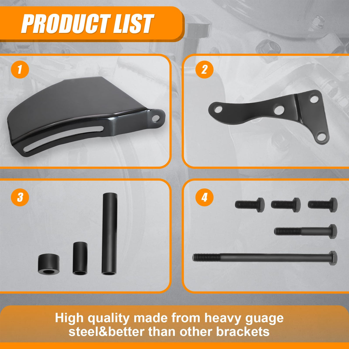 daola888 black finish surface texture resisting corrosion under hood