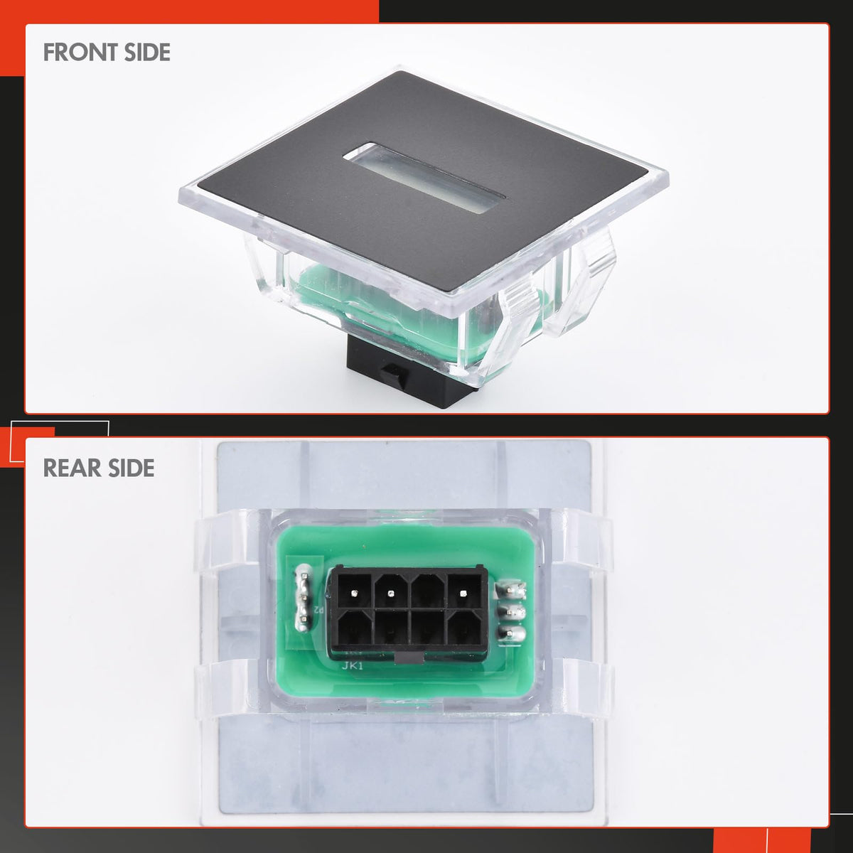 Daposhac packaged unit with label demonstrating ready-to-install convenience