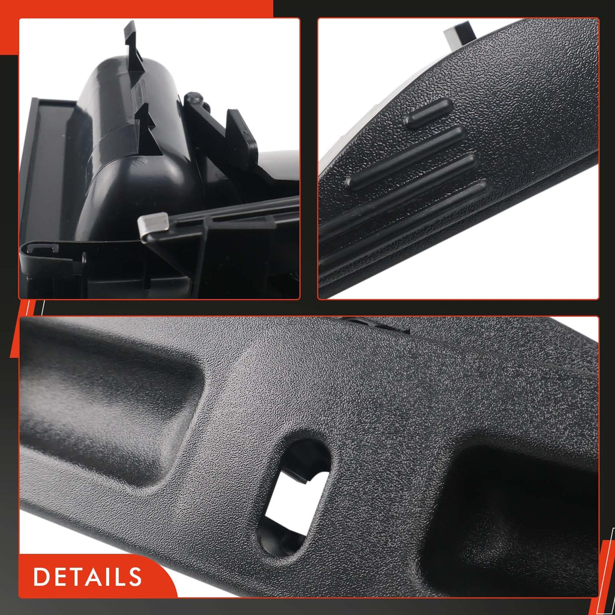 Daposhac latch comparison old vs new showing improved reliability