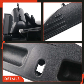 Daposhac latch comparison old vs new showing improved reliability