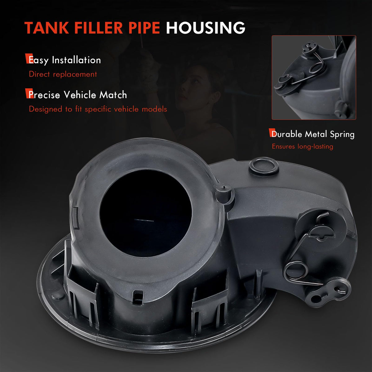 Daposhac included mounting hardware and fasteners for straightforward installation