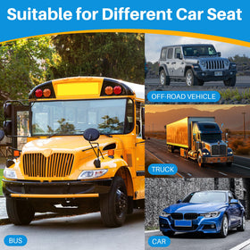 DAPOTUGI cushion installed on driver seat improving comfort during long drives