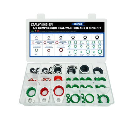 Daptemn front packaging showing full 175-piece kit for quick selection and convenience