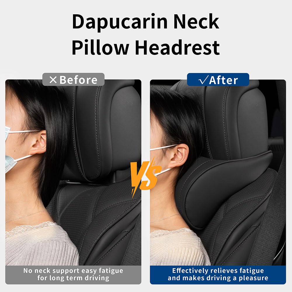 Dapucarin lifestyle image on road trip seat conveying comfort and relaxation benefit