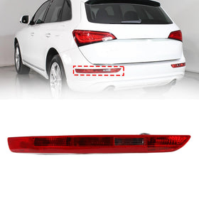 Dasbecan bumper tail light front view showing clear and red lens and improved styling