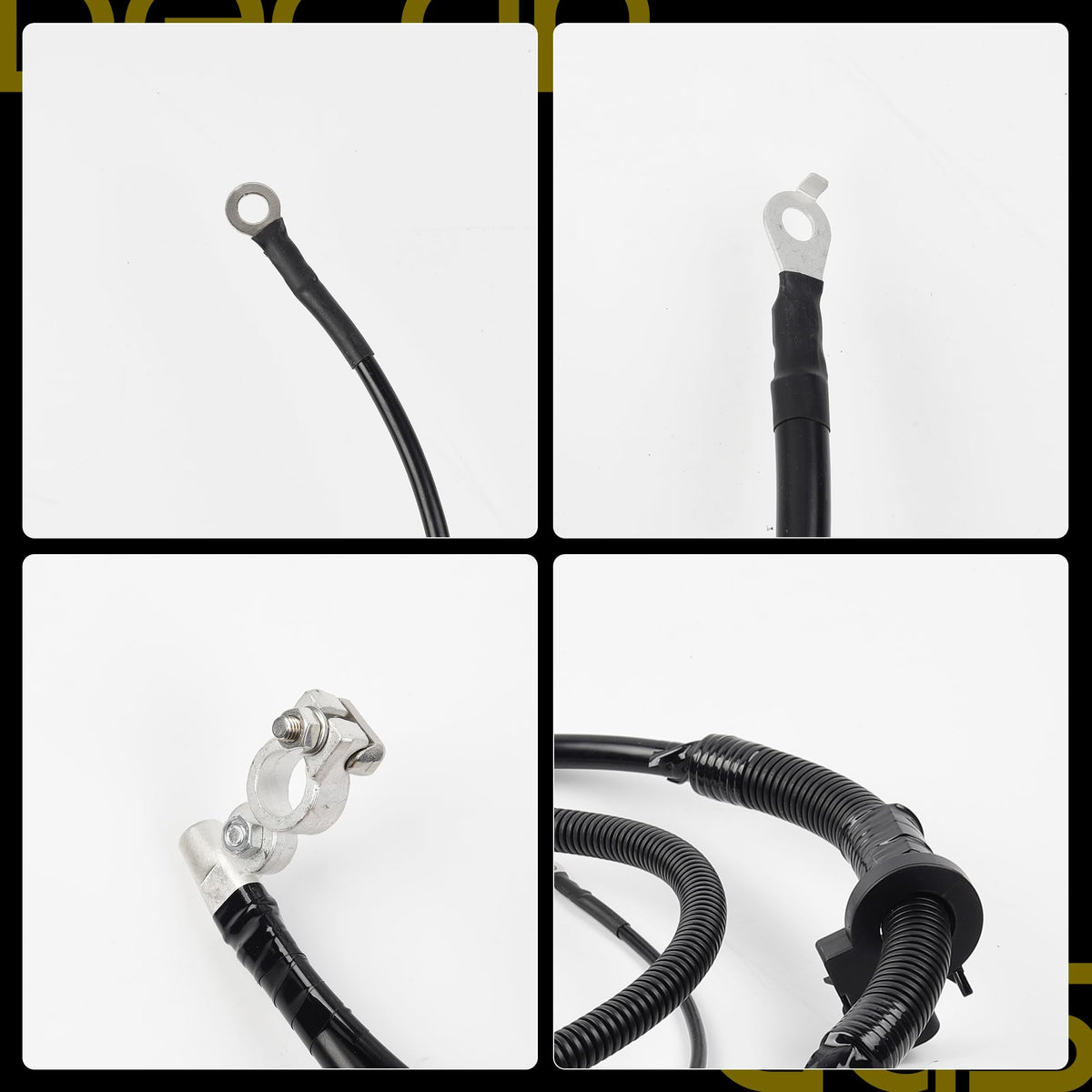 Dasbecan cable terminal close-up showing clean OEM-style connection for secure grounding