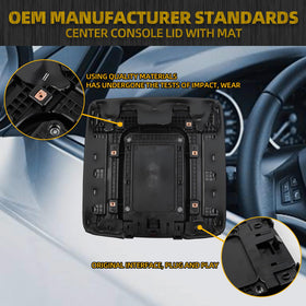 Dasbecan installed in truck demonstrating direct-fit compatibility