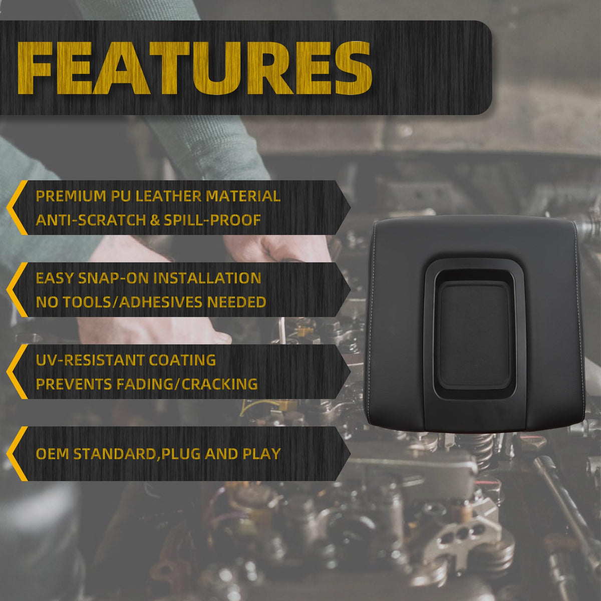 Dasbecan side profile showing hinge alignment and secure fit