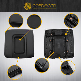 Dasbecan lid beside a hand to show scale and ergonomic size