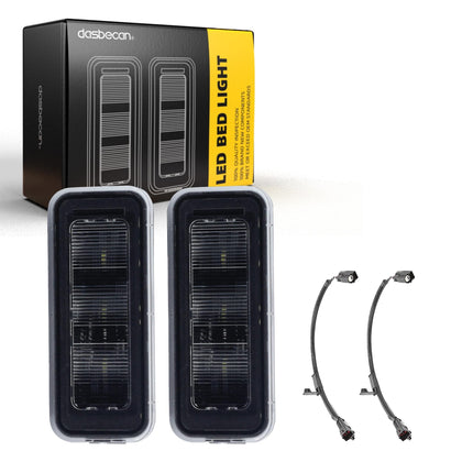 Dasbecan front assembly for Tacoma bed light showing exact fit and easy replacement