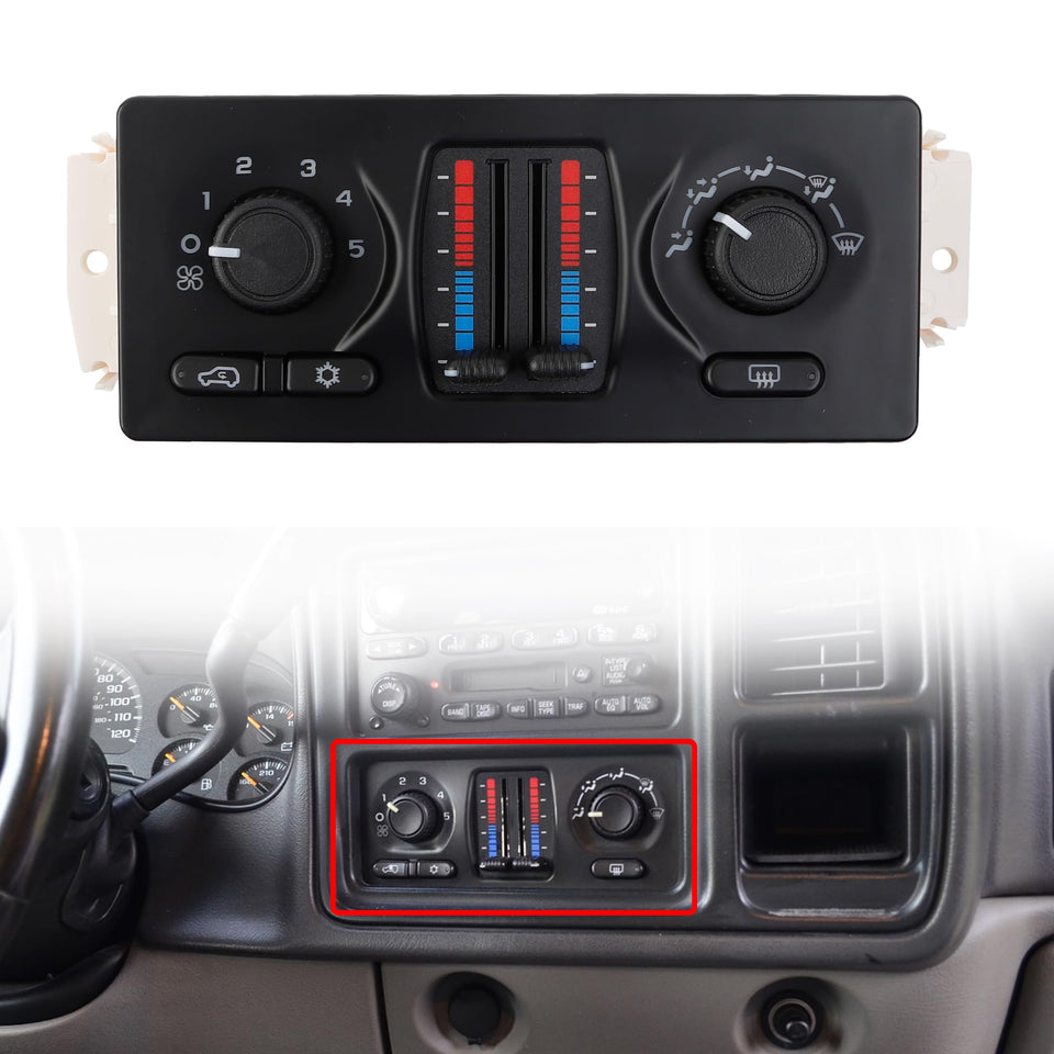 Dasbecan front panel on Chevy Silverado showing clean factory appearance and reliable fit