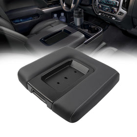 Dasbecan front view armrest lid showing fit and restored appearance benefit