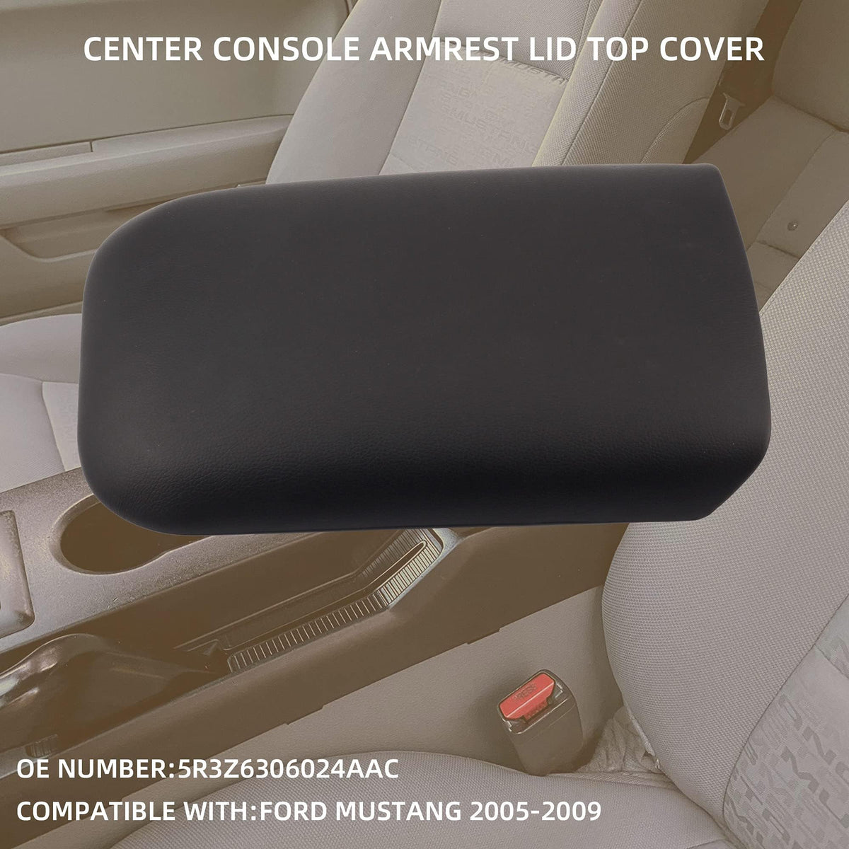 Dasbecan installed in a 2006 Mustang showcasing improved interior appearance