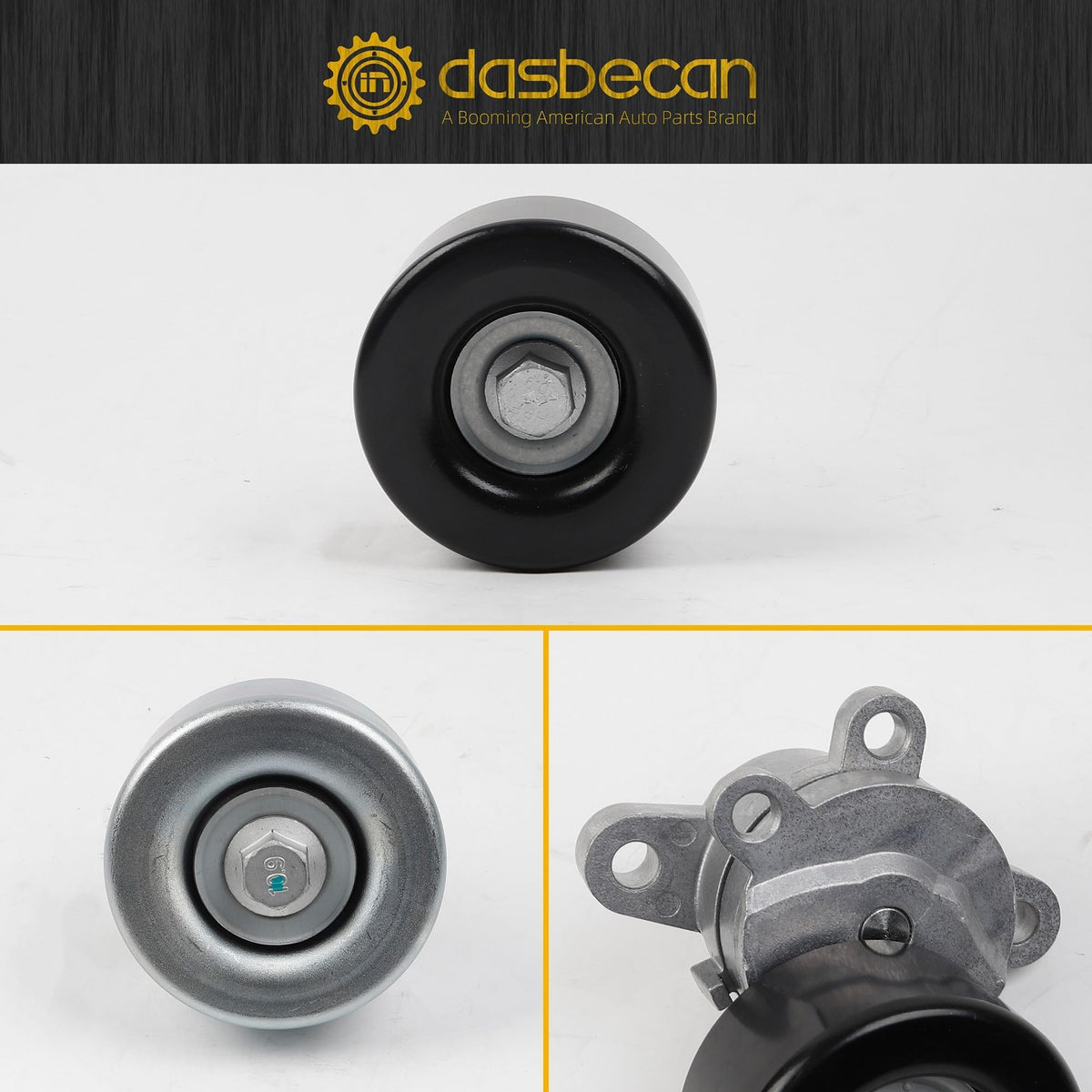 Dasbecan kit packaging box including all components for complete serpentine replacement
