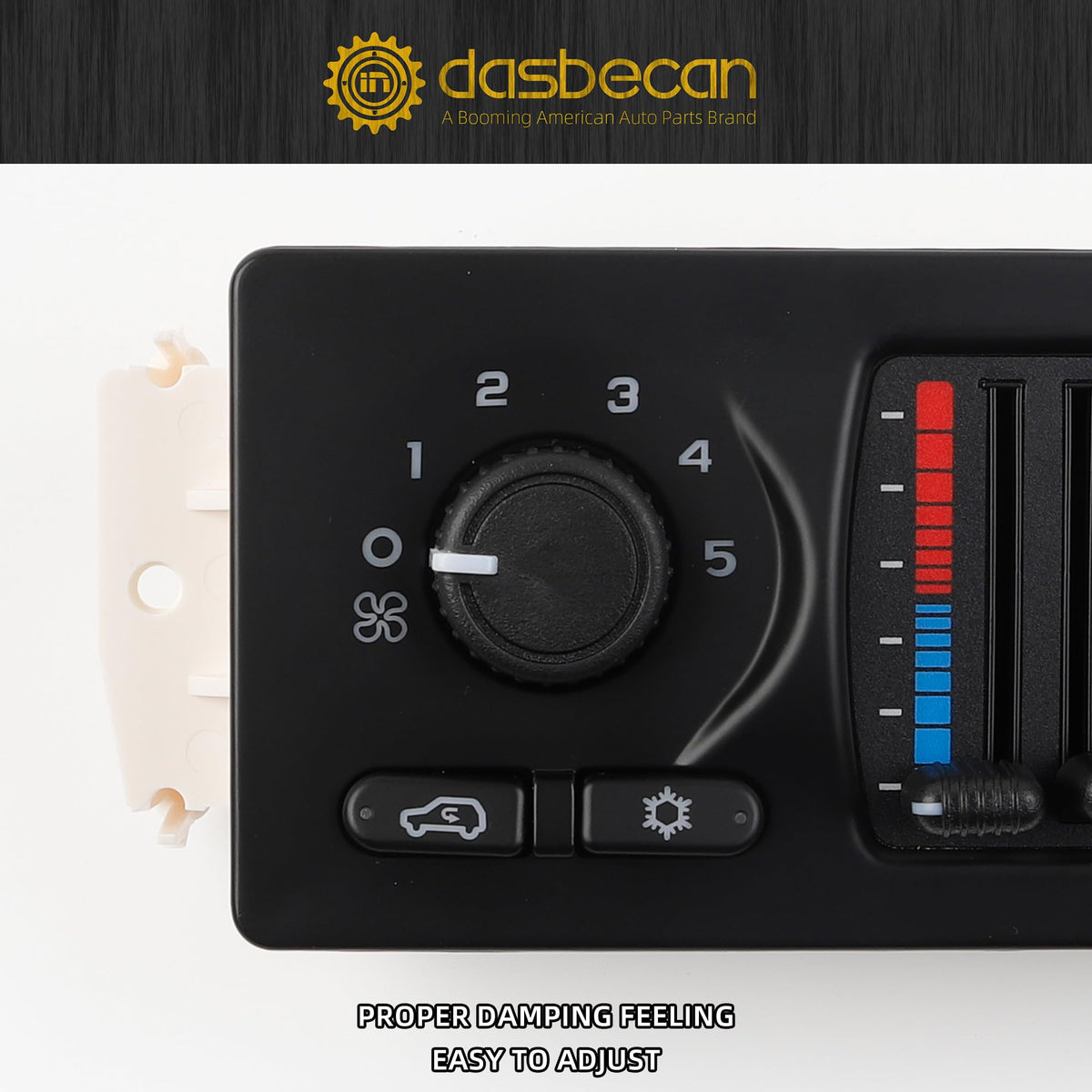 Dasbecan label showing OEM cross numbers for quick part verification