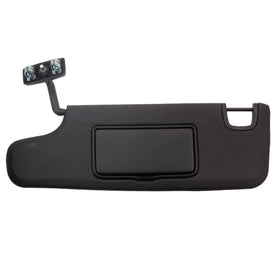 Dasbecan left sun visor front view showing OEM fit and clean finish
