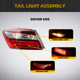 Dasbecan tail light backside with connector for quick plug-and-play benefit