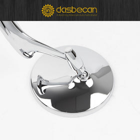 Dasbecan mirror on a classic show car demonstrating stylish upgrade benefit