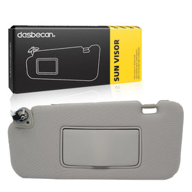 Dasbecan front view of visor showing finished surface and fit for Nissan Murano
