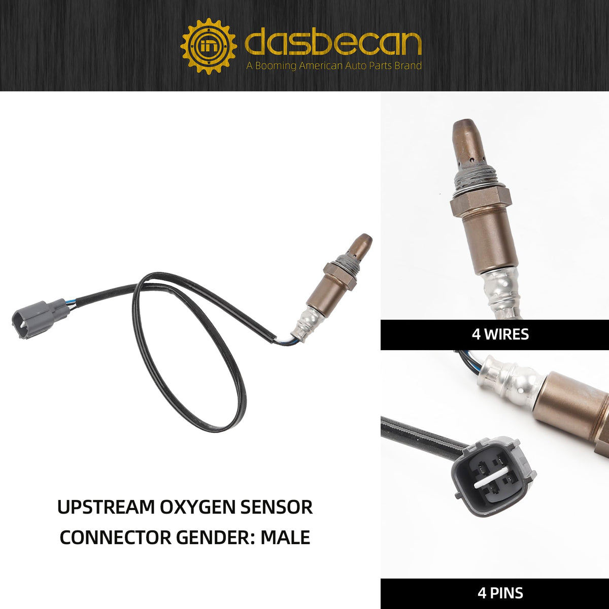 Dasbecan upstream sensor installed on Toyota Camry delivering reliable ECU data