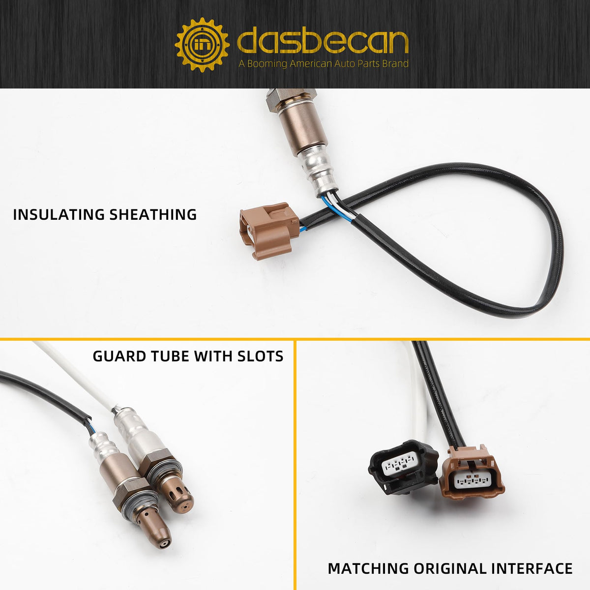Dasbecan kit packaging with both sensors and labels confirming included contents