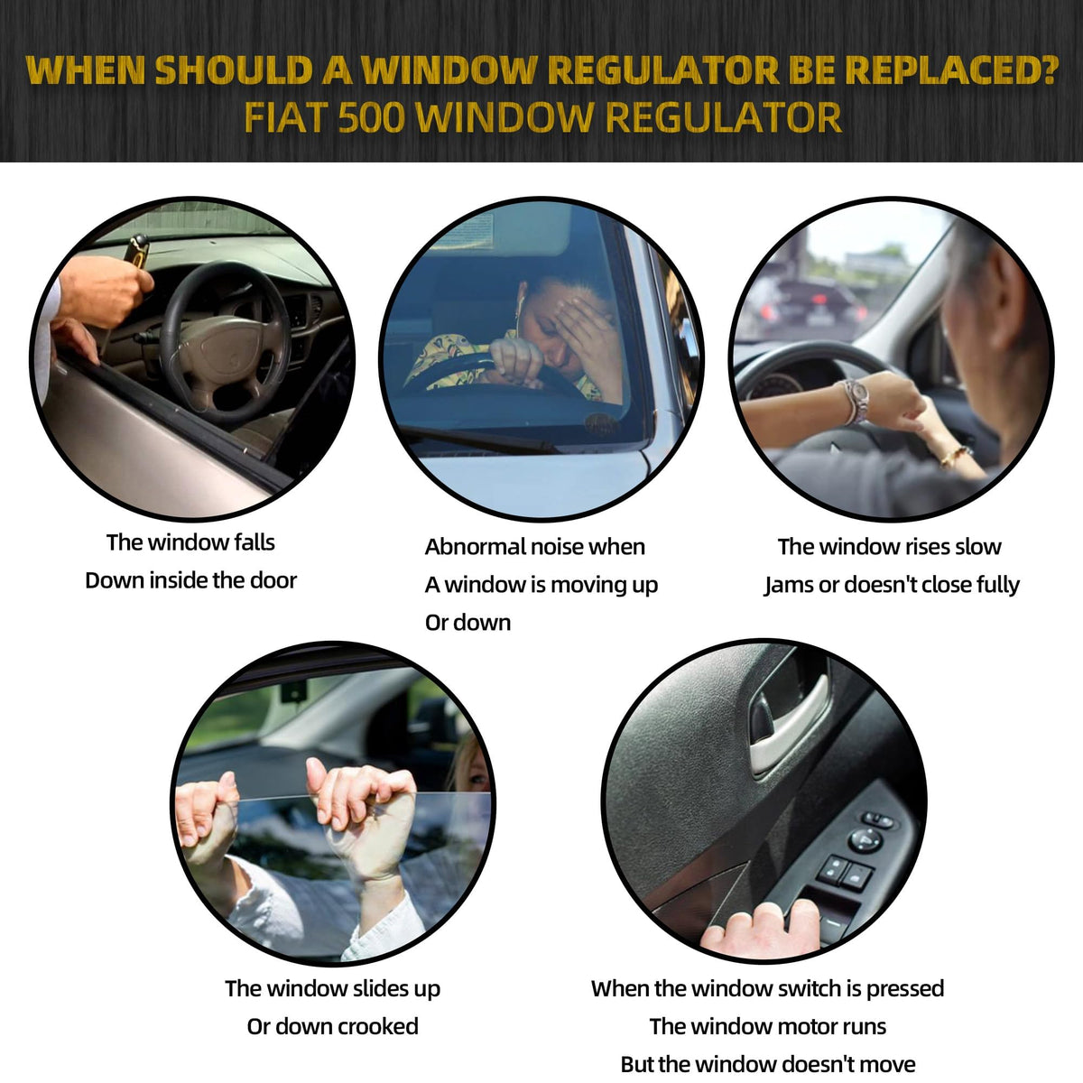 Dasbecan regulator in repaired Kia Optima door restoring window function
