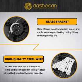 Dasbecan mounting points detail ensuring accurate bolt alignment benefit