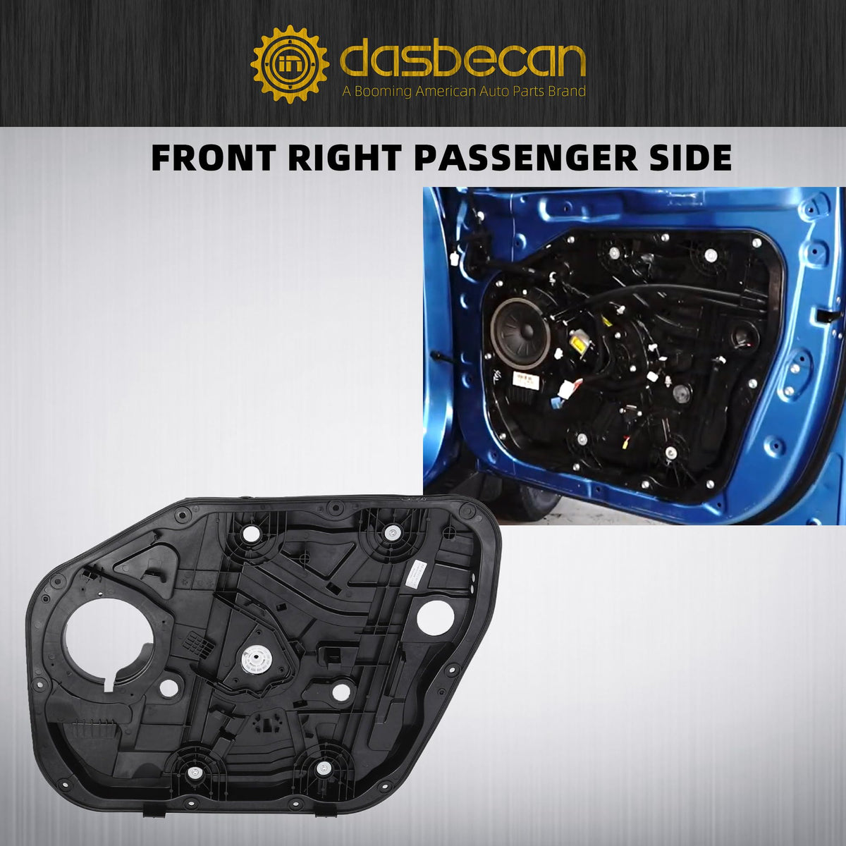 Dasbecan regulator without motor showing motor mount area for reuse