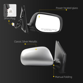 Dasbecan close-up of heated glass improving visibility in wet conditions
