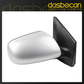 Dasbecan mirror beside ruler for scale showing precise size match benefit