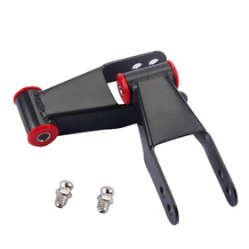 Dasbecan shackle kit front view showing hardware and fit benefits