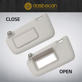 Dasbecan close-up of visor fabric texture highlighting easy-to-clean surface