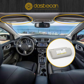 Dasbecan boxed visor and contents showing single gray replacement included