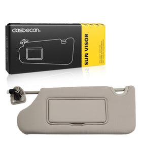Dasbecan sun visor packaging and part number label for purchase verification