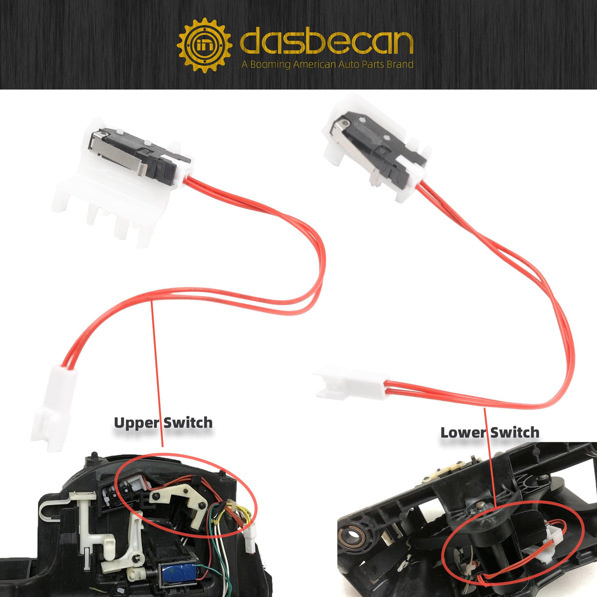 Dasbecan switch installed in a shifter assembly demonstrating restored gear signaling
