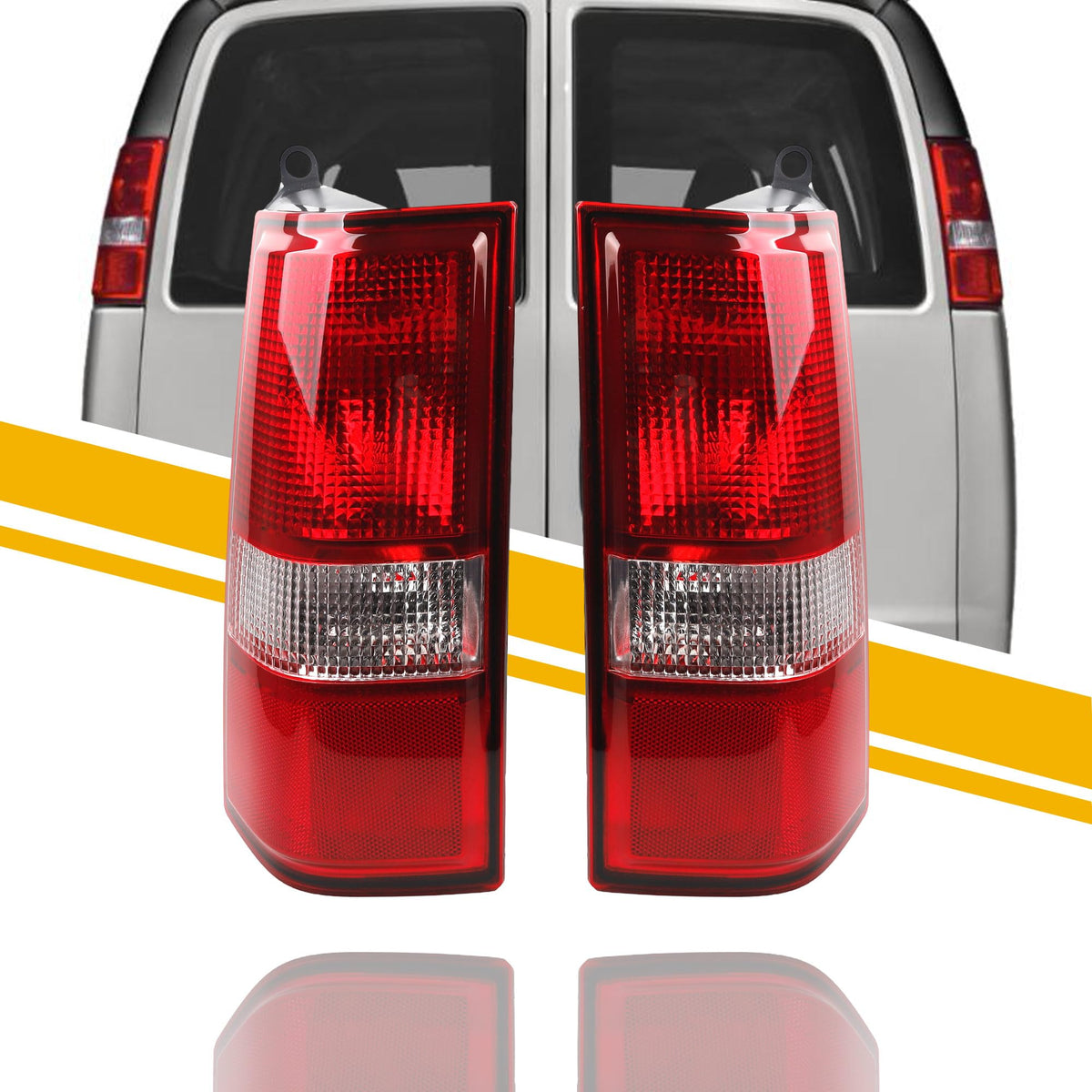 Dasbecan front assembly view showing full taillight and improved visibility