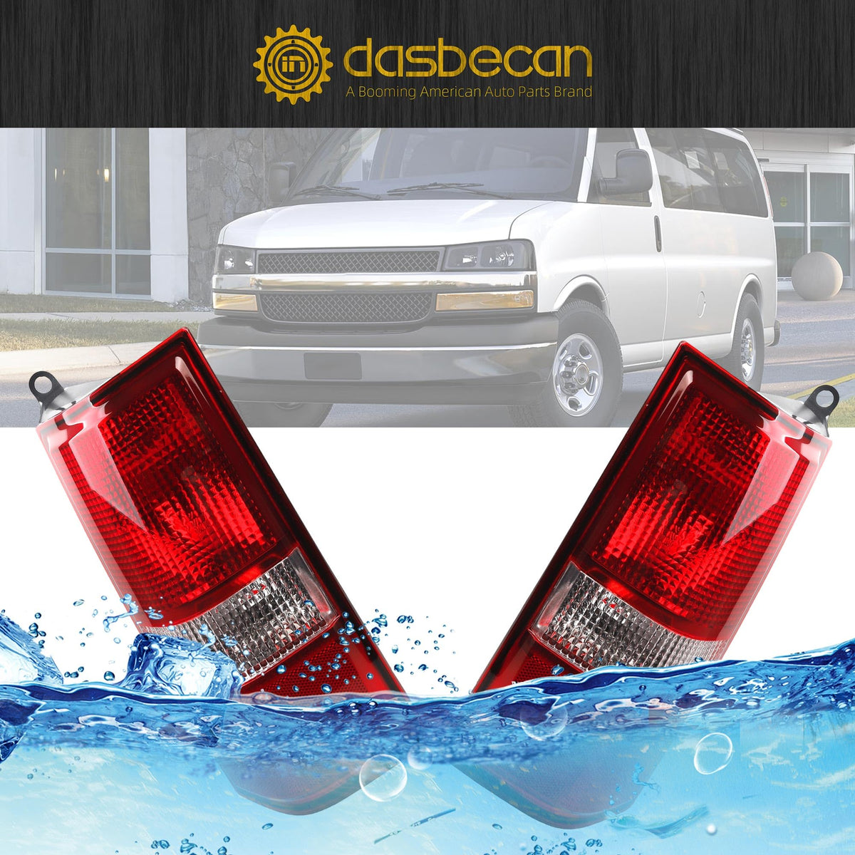 Dasbecan weather seal detail showing waterproof protection benefit