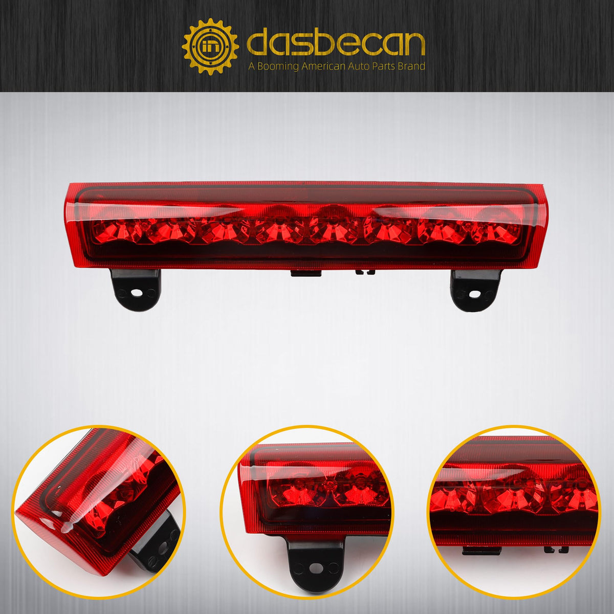 Dasbecan packaging with included parts showing ready-to-install benefit