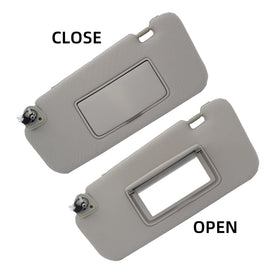 Dasbecan visor underside with screw holes showing accurate alignment for easy install