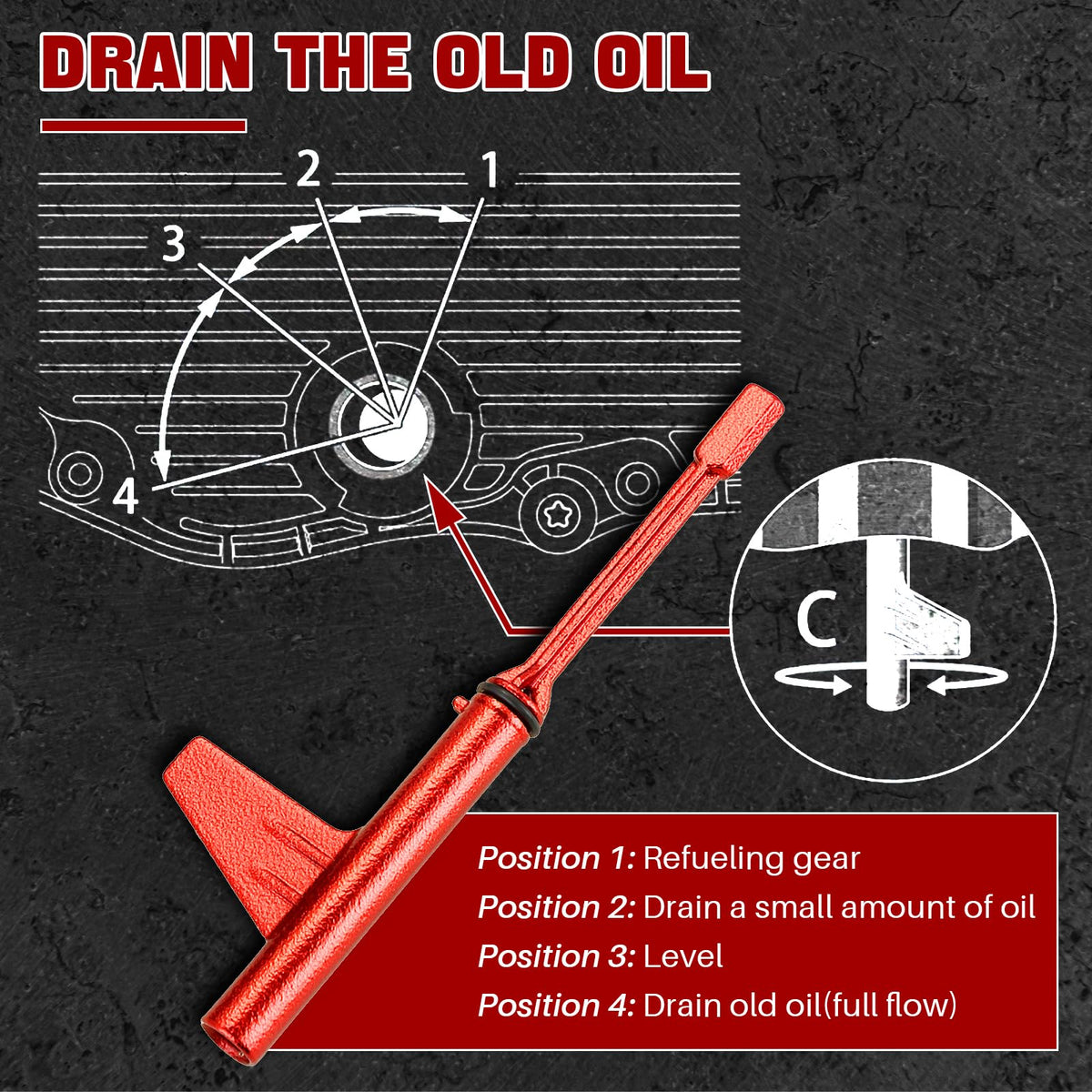 DASBET adapter engaged on transmission fill port demonstrating secure fit and leak reduction