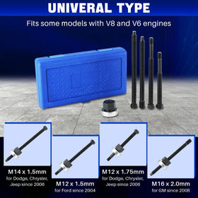 DASBET four long-reach adapters lined up for broad vehicle compatibility