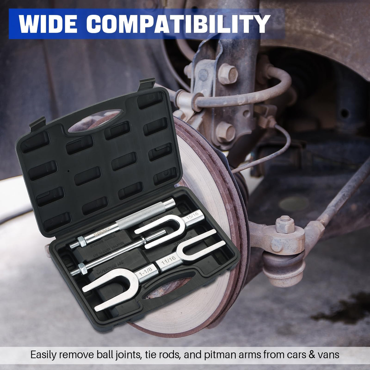 DASBET open carrying case with organized tools, convenient transport benefit
