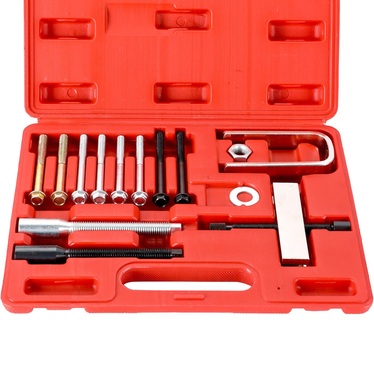 DASBET front view of complete puller kit showing organized case for easy transport