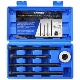DASBET kit front view showing all five pieces and benefits for safe installs