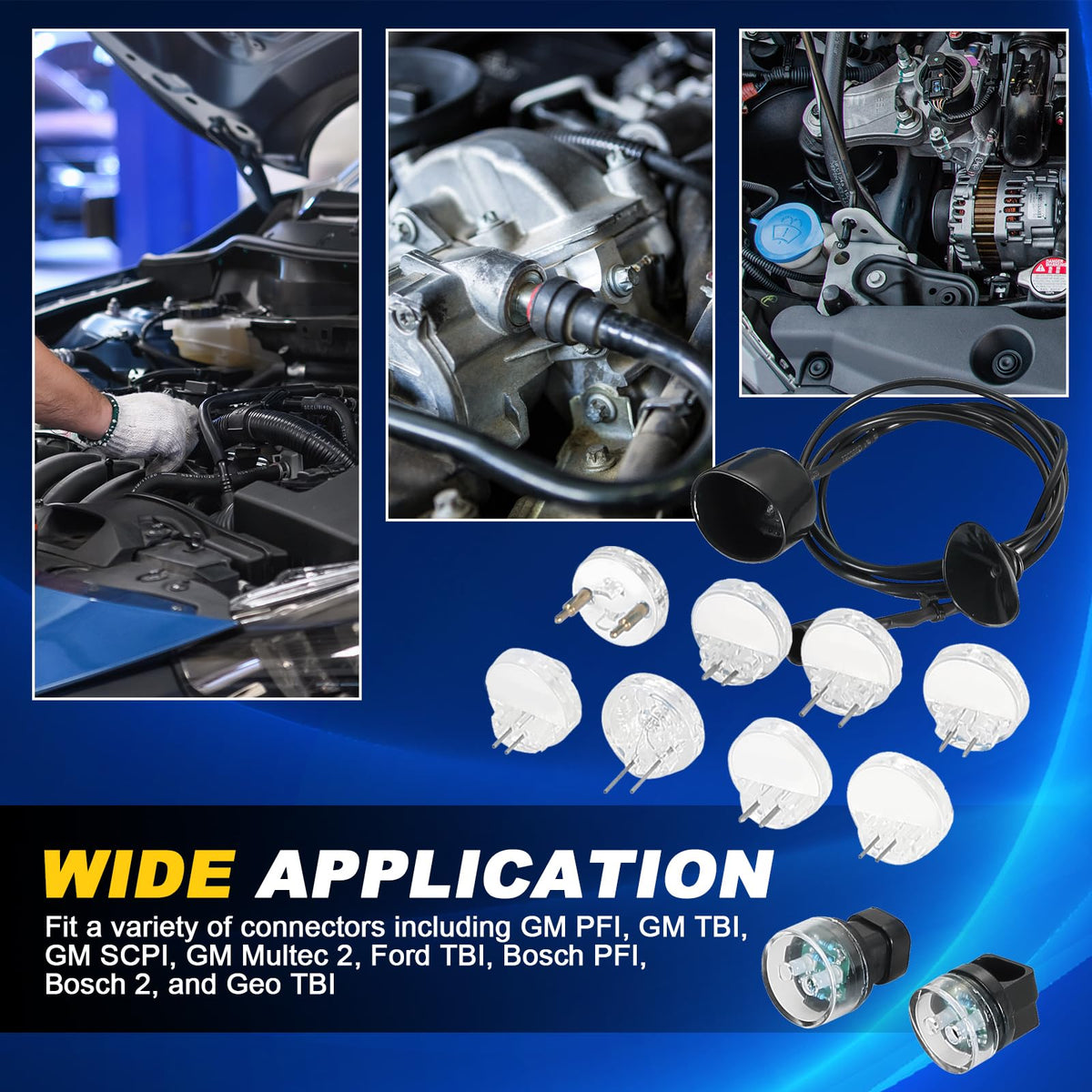 DASBET noid kit on a workbench with tools showing ready-to-use diagnostic convenience
