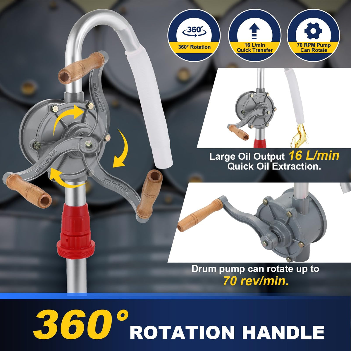 DASBET threaded suction tube connection ensuring leak-free secure fit