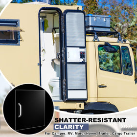 Datanly acrylic surface detail showing clarity and scratch-resistant benefit