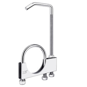 Datanly clamp front view showing hardware and hanger, durable repair solution